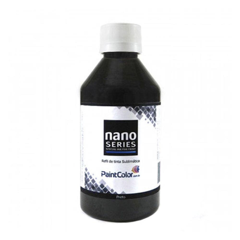 Tinta Sublimatica Preta Nano Series 250mL