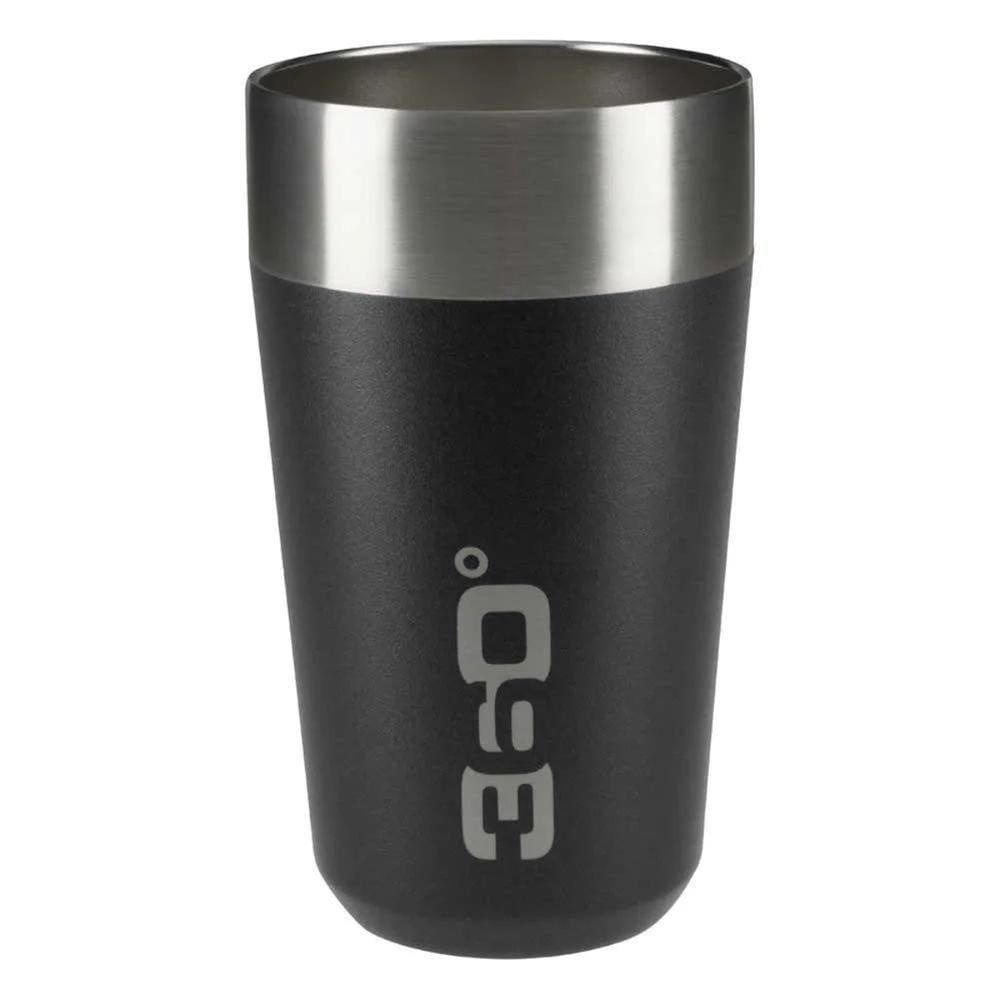 Copo Térmico 360° Degrees Travel Mug 475ml Parede Dupla a Vácuo Preto Gelado 4H Quente 2,5H Sea To Summit com Tampa