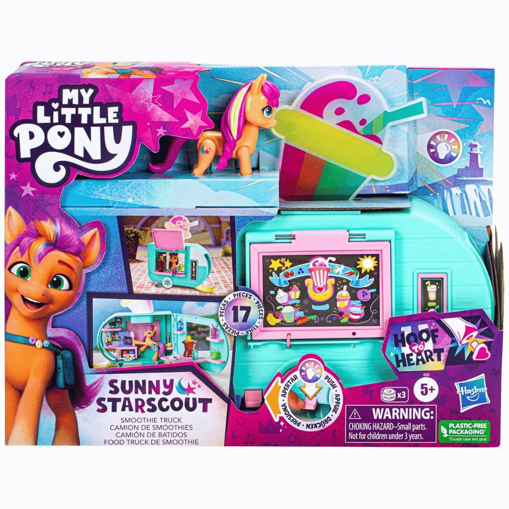 Carrinho de Smoothie My Little Pony c/ Figura e Acessorios