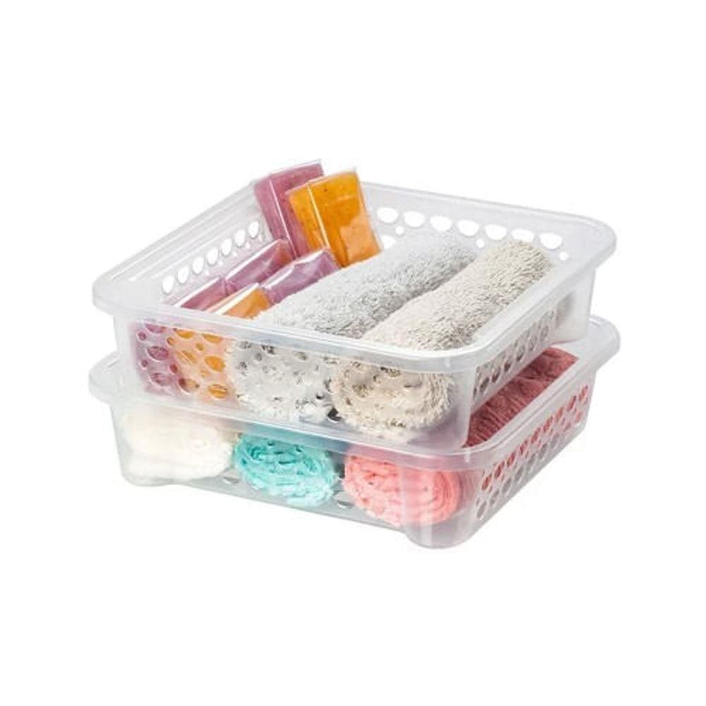 Cesta Empilhável Plástica Moolti Cristal 3,3l - Sanremo