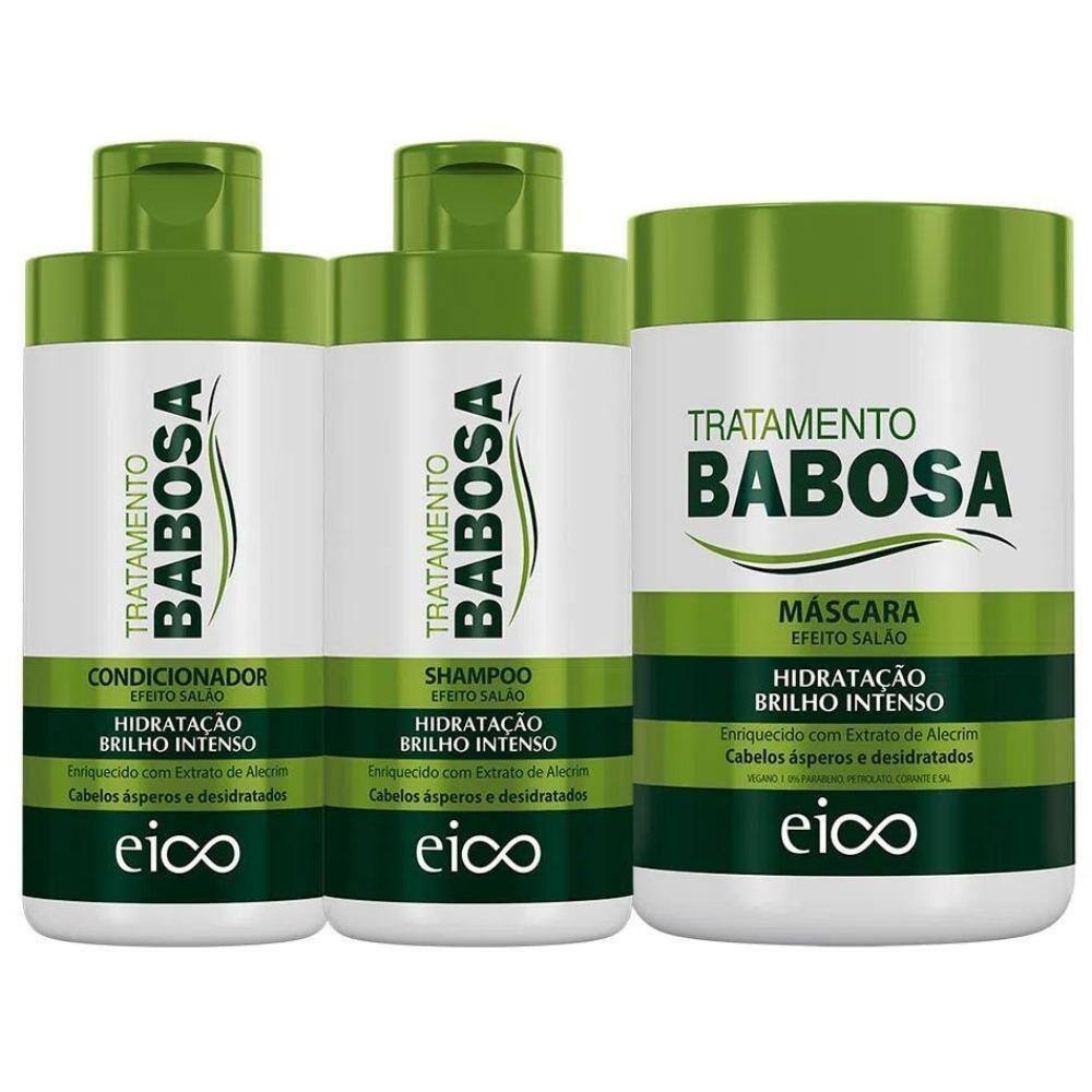 Eico Kit Tratamento Essencial Babosa - Trio Básico 1Kg 3 Pr