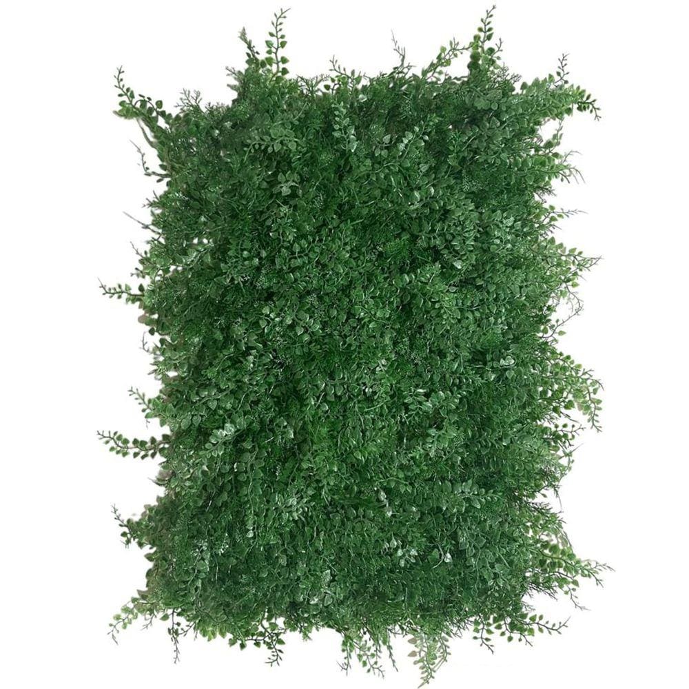 Placa Jardim Artificial 40X60 Renda Portuguesa Samambaia