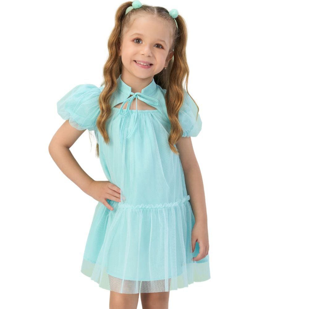 Vestido Inverno Azul Textures Love Mon Sucre 306