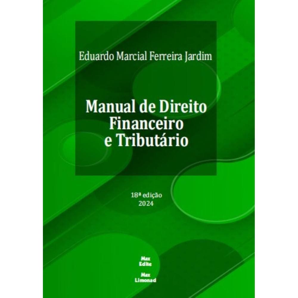 Manual de Direito Financeiro e Tributário