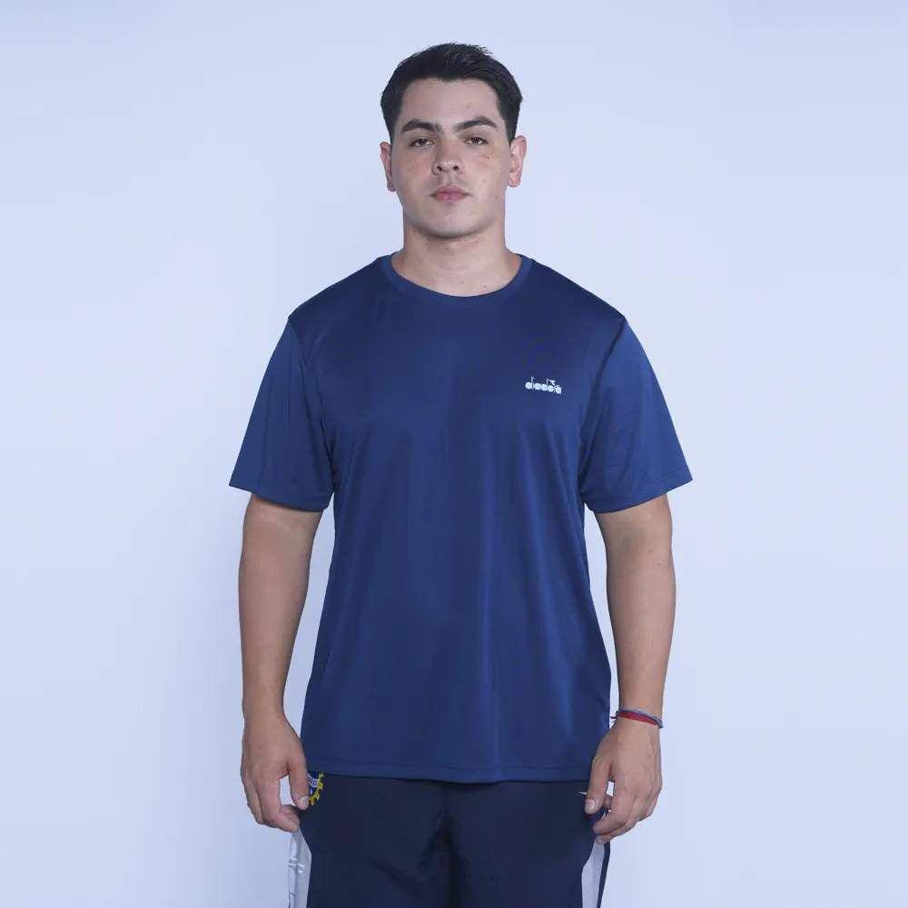 Camisa Diadora Basica Azul Marinho