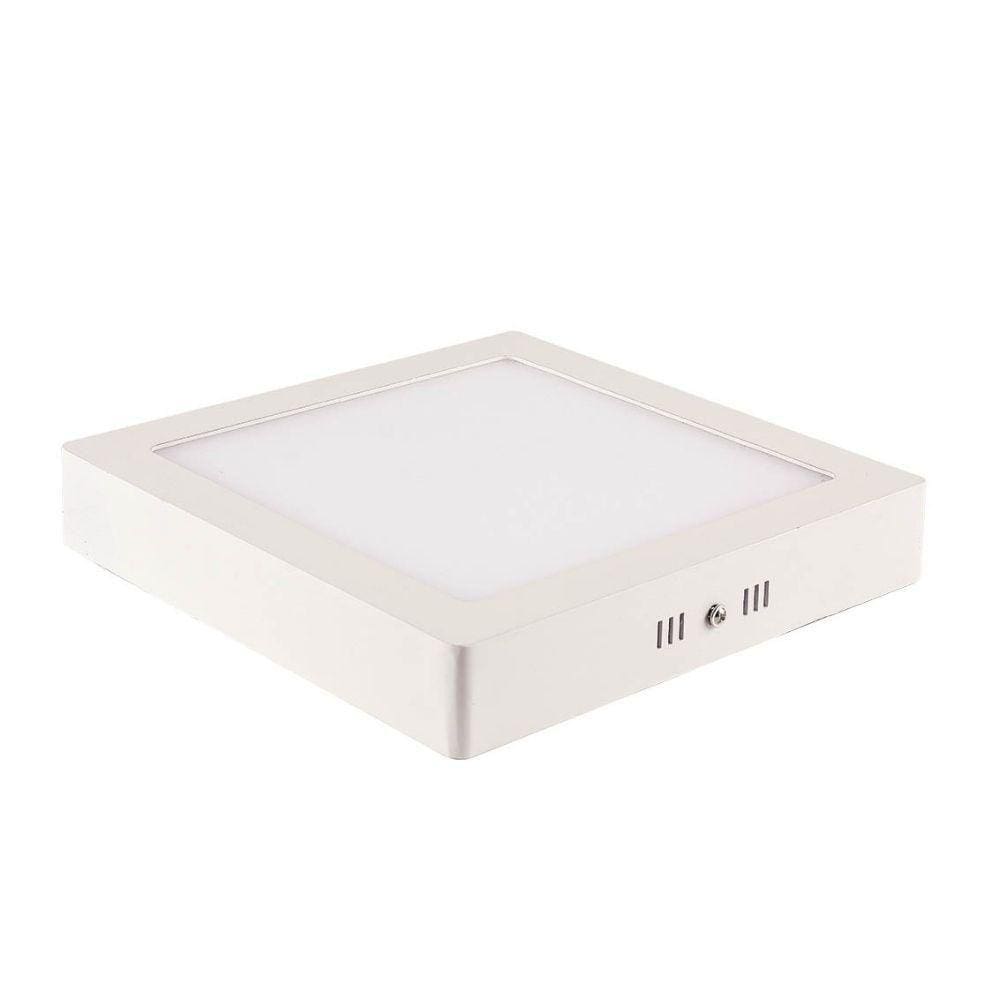 Painel De Led Quadrado Sobrepor 6w Bivolt Blumenau 6500k Luz Fria