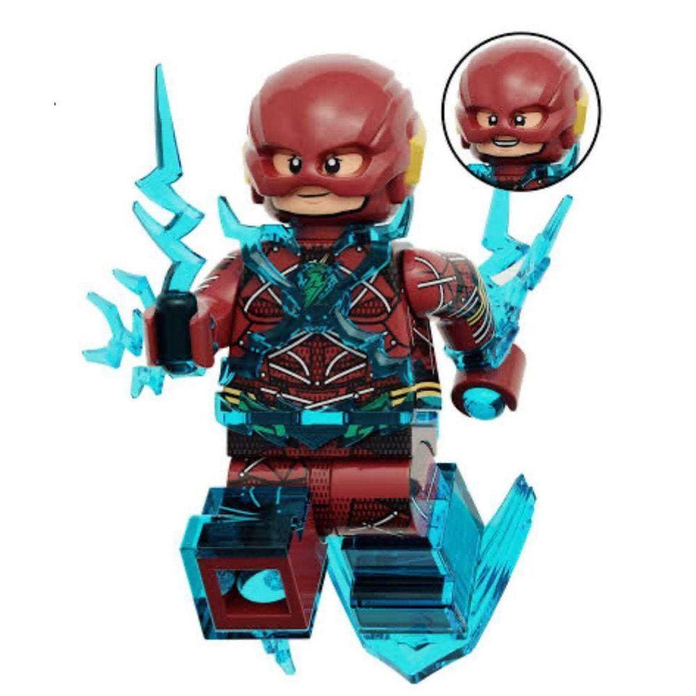 Boneco Blocos De Montar Running The Flash