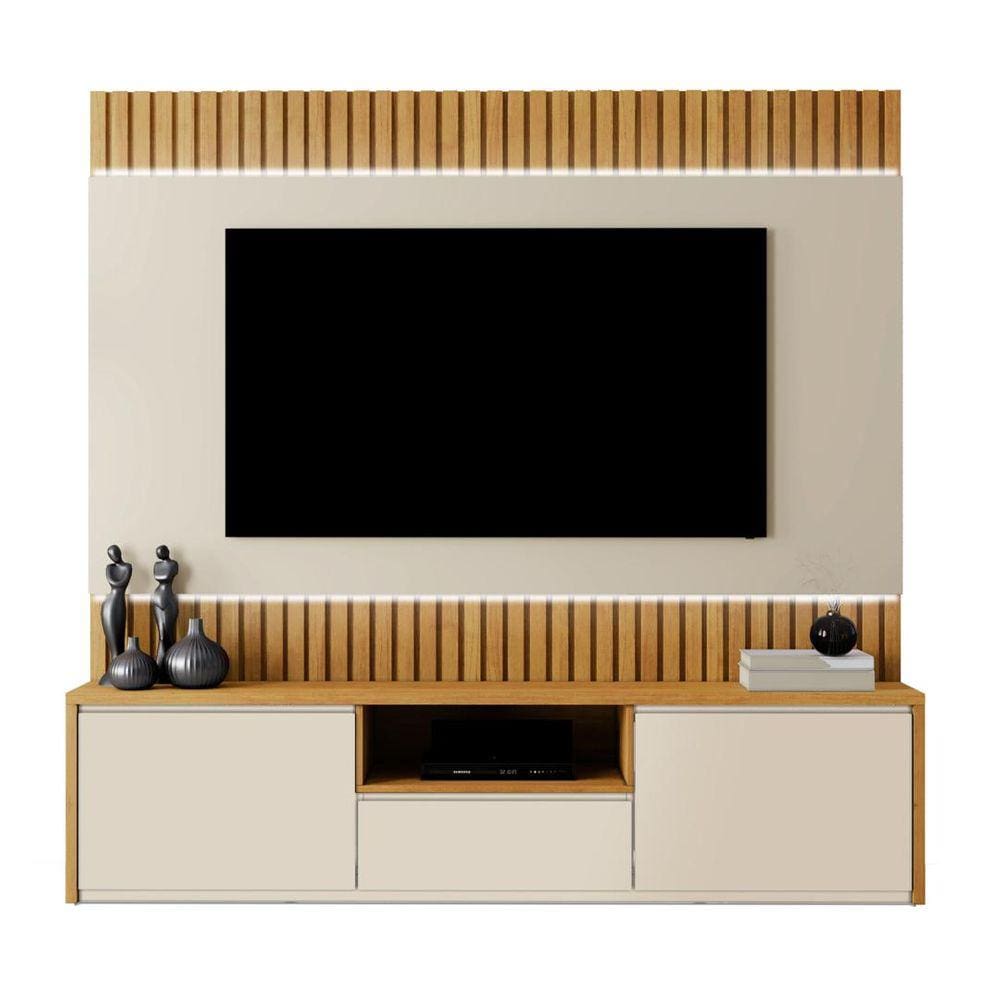 Home Aurora Ripado 1,80m Naturalle Off White