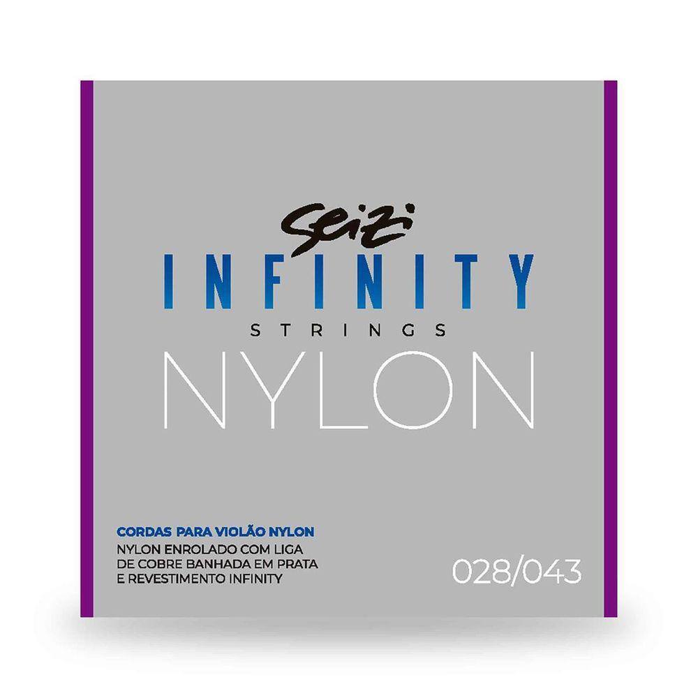 Encordoamento Seizi Para Violão Nylon Infinity 028 043