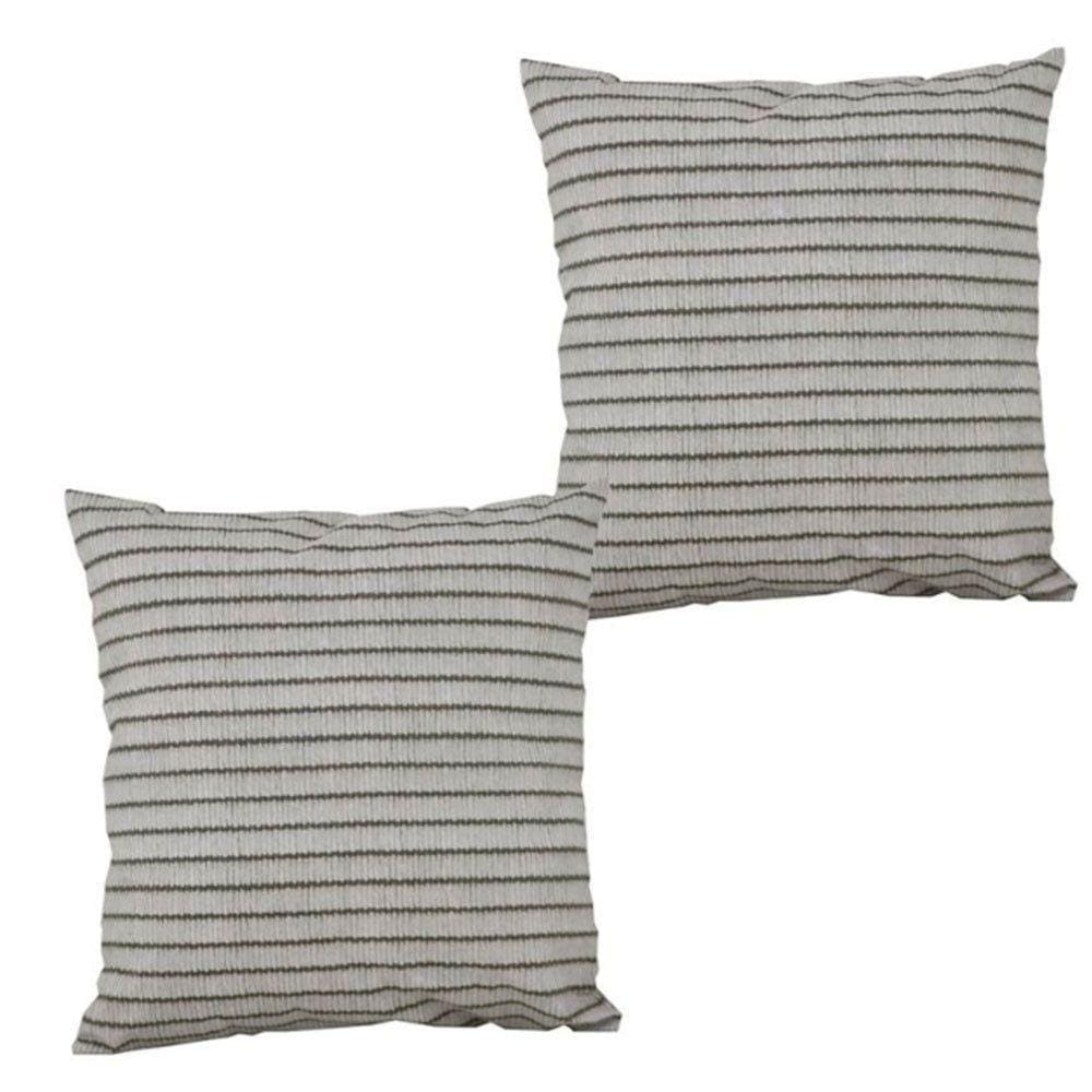 2 Almofadas Cheias Sofa Sala Impermeável Antimofo Cabanas