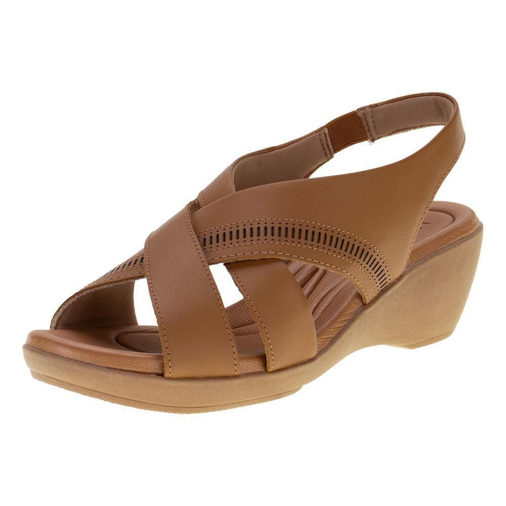 Sandália Feminina Anabela Usaflex Ai0206