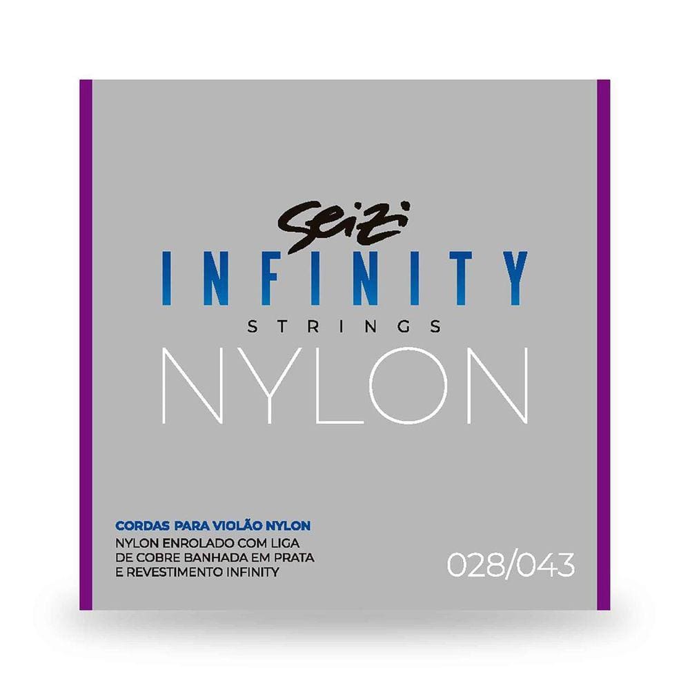 Encordoamento Seizi Para Violão Nylon Infinity 028 043
