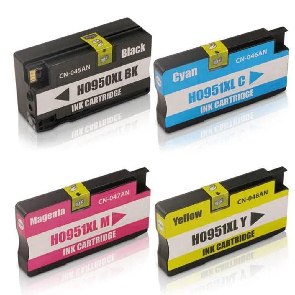 Kit Cartucho Para Impressora 251DW 950xl e 951xl compatível