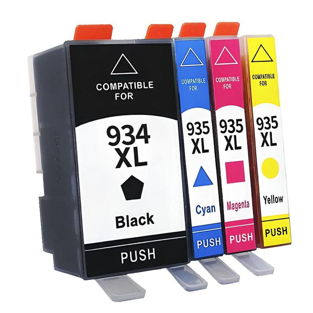 Kit Cartucho Para Impressora 934xl e 935xl compatível