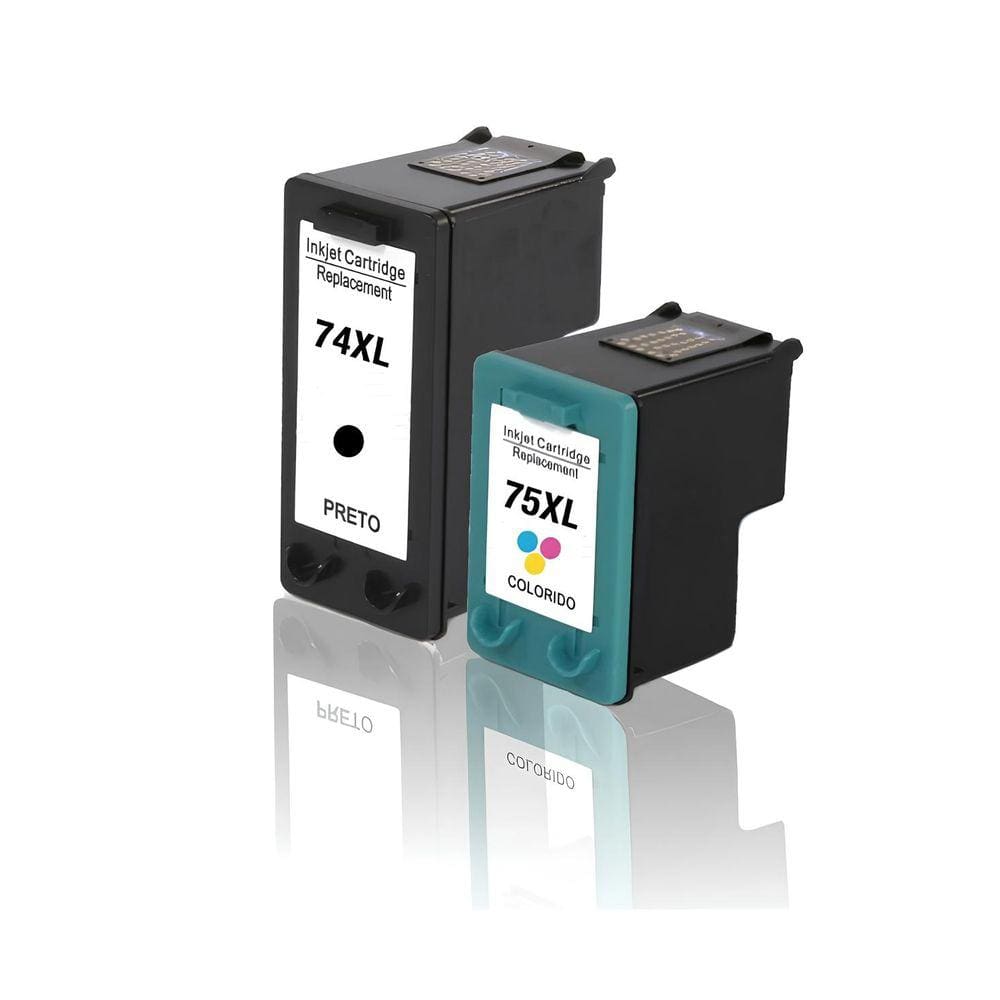 Kit Cartucho Para Impressora C4342 74 e 75 compatível