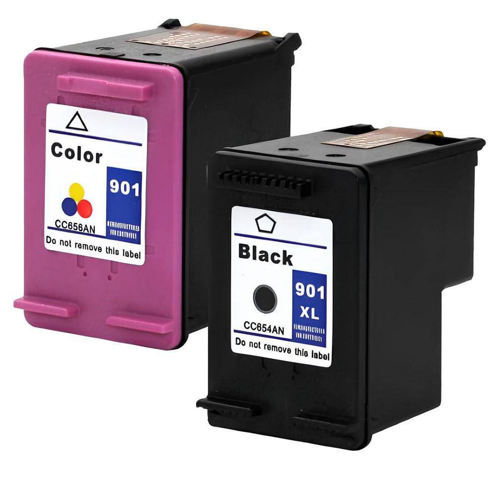 Kit Cartucho Para Impressora J4660 901xl compatível