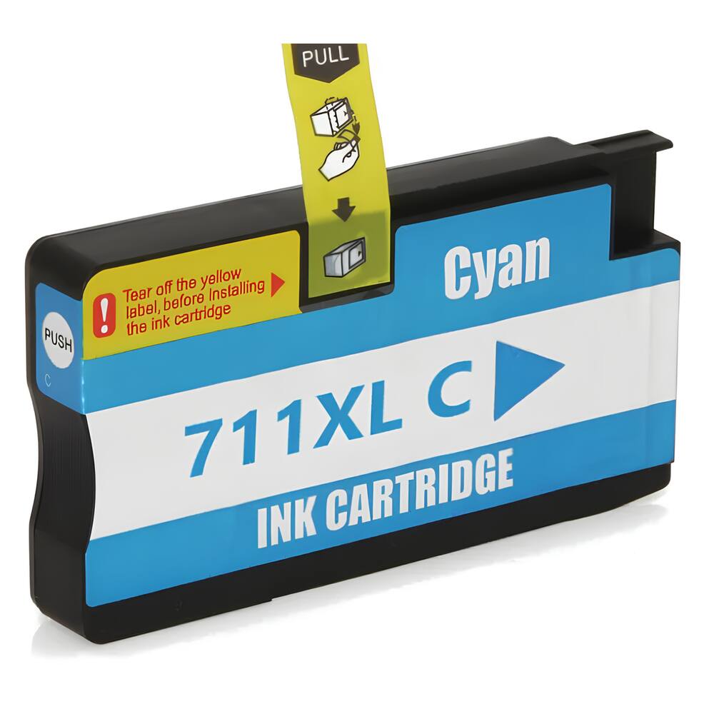 Cartucho Para Impressora T120 711xl - CZ130AB Cyan Compatível