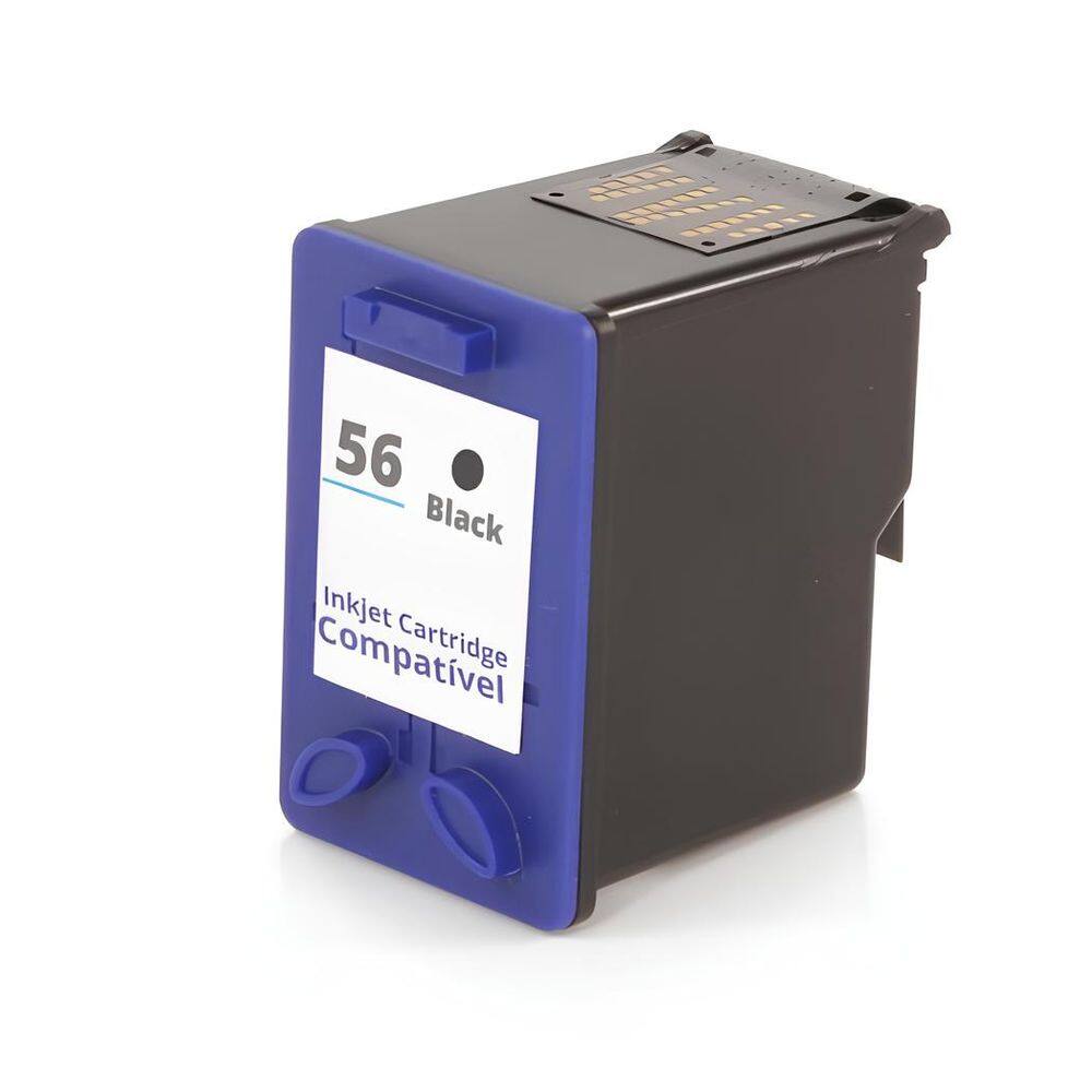 Cartucho Para Impressora 5850 56xl - C6656AB Black Compatível