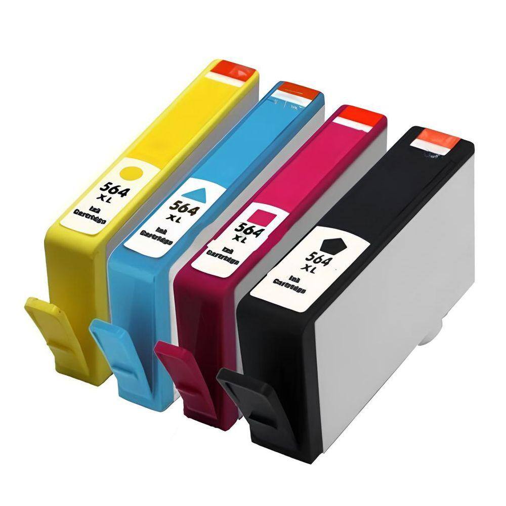 Kit Cartucho Para Impressora C5393 564xl compatível