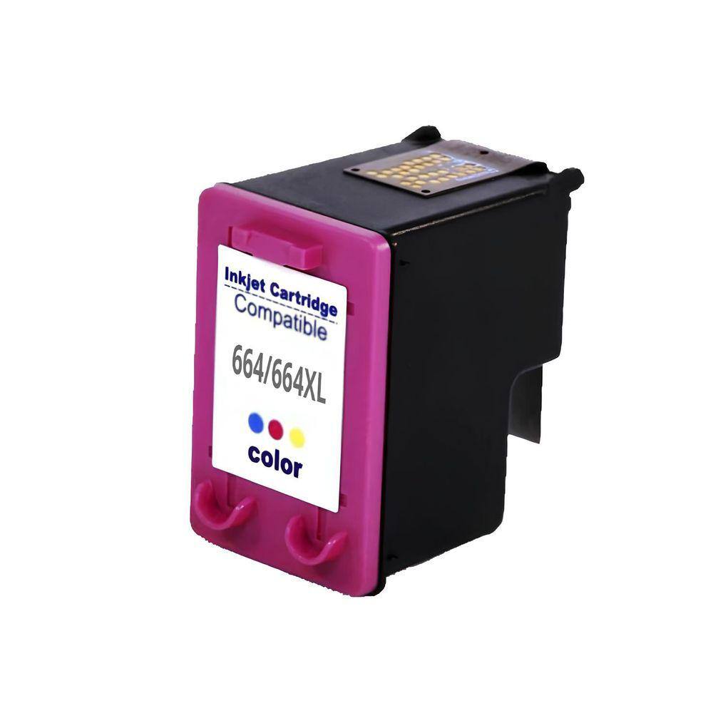 Cartucho Para Impressora 664xl - F6V28AB Color Compatível