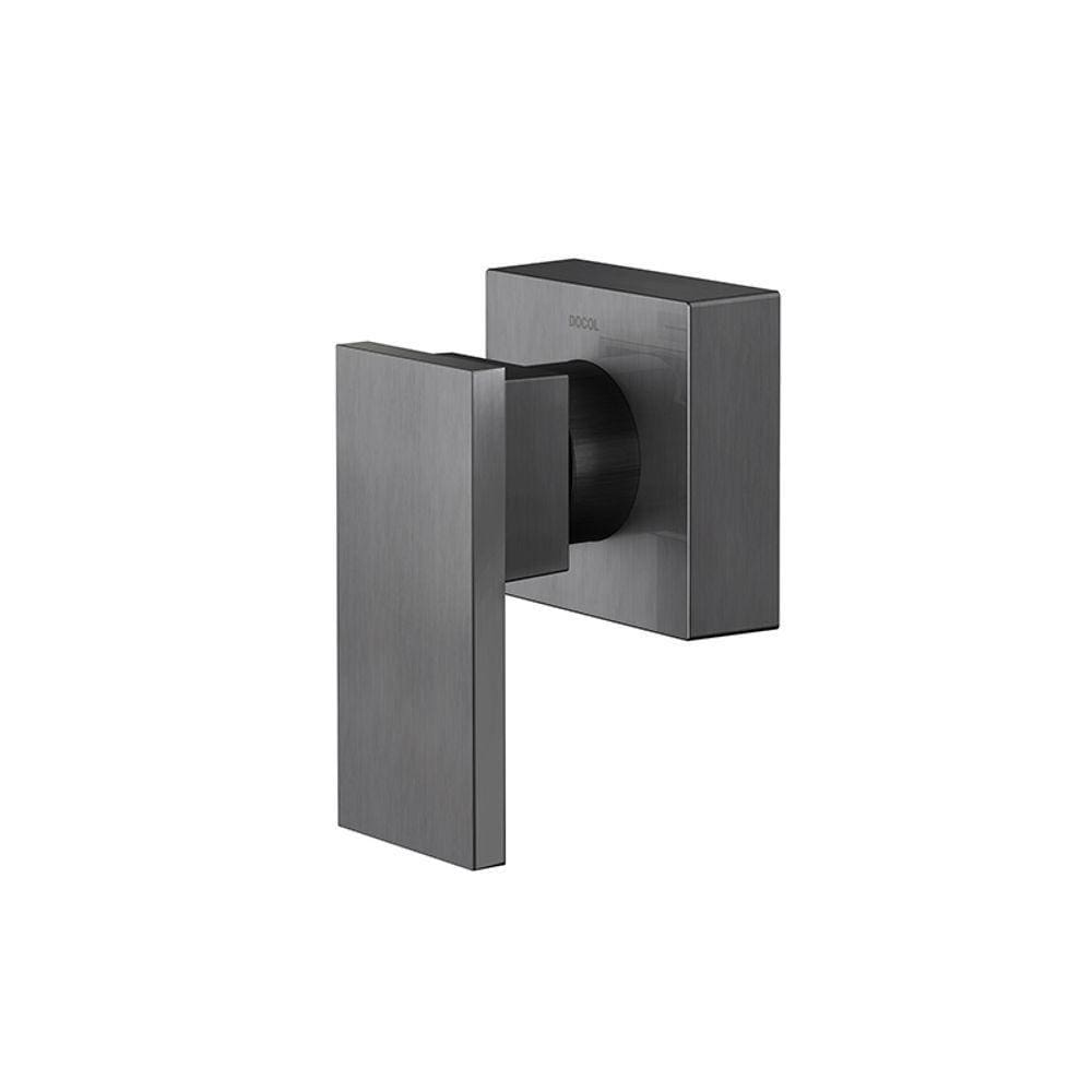 Acabamento Para Registro Docol New Edge 925770 Docolbase 1-2”, 3-4” E 1” Grafite Escovado