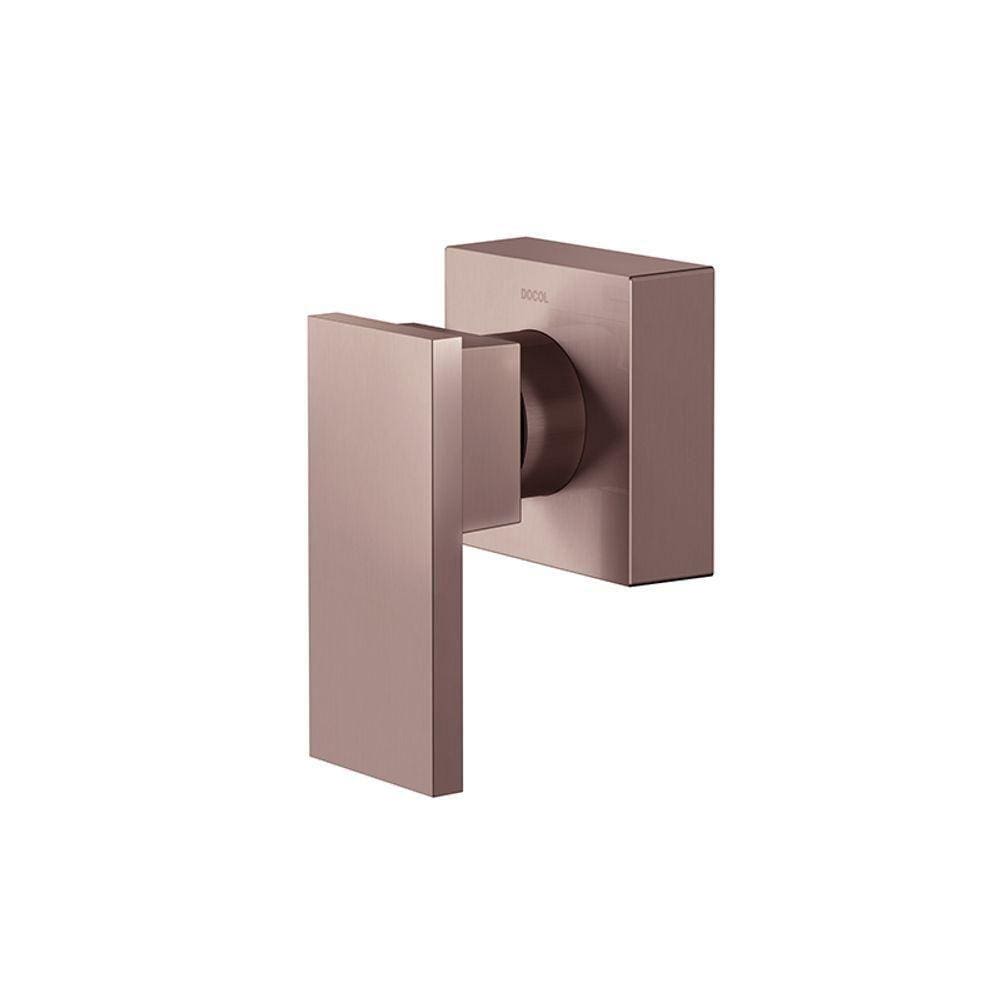 Acabamento Para Registro Docol New Edge 925769 Docolbase 1-2”, 3-4” E 1” Cobre Escovado