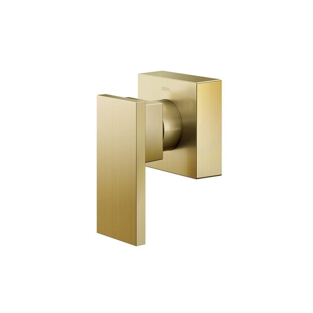 Acabamento Para Registro Docol New Edge 925772 Docolbase 1-2", 3-4" E 1" Ouro Escovado