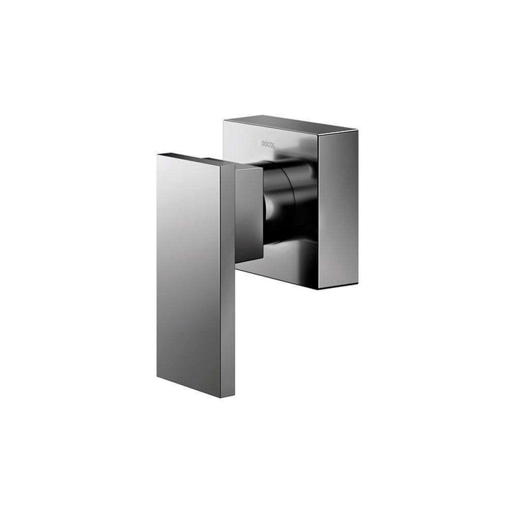 Acabamento Para Registro Docol New Edge 925748 Docolbase 1-2”, 3-4” E 1” Grafite Polido