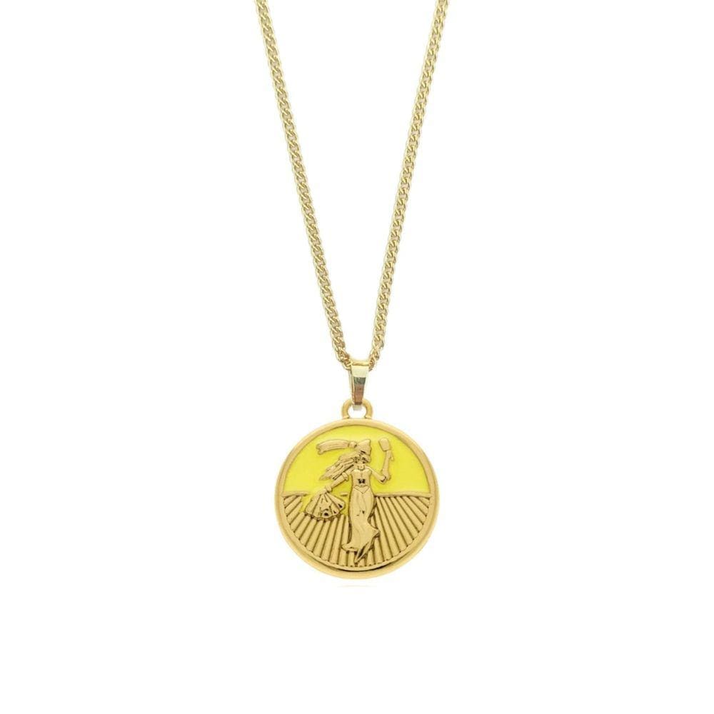 Colar Oxum - Banhado em Ouro 18k