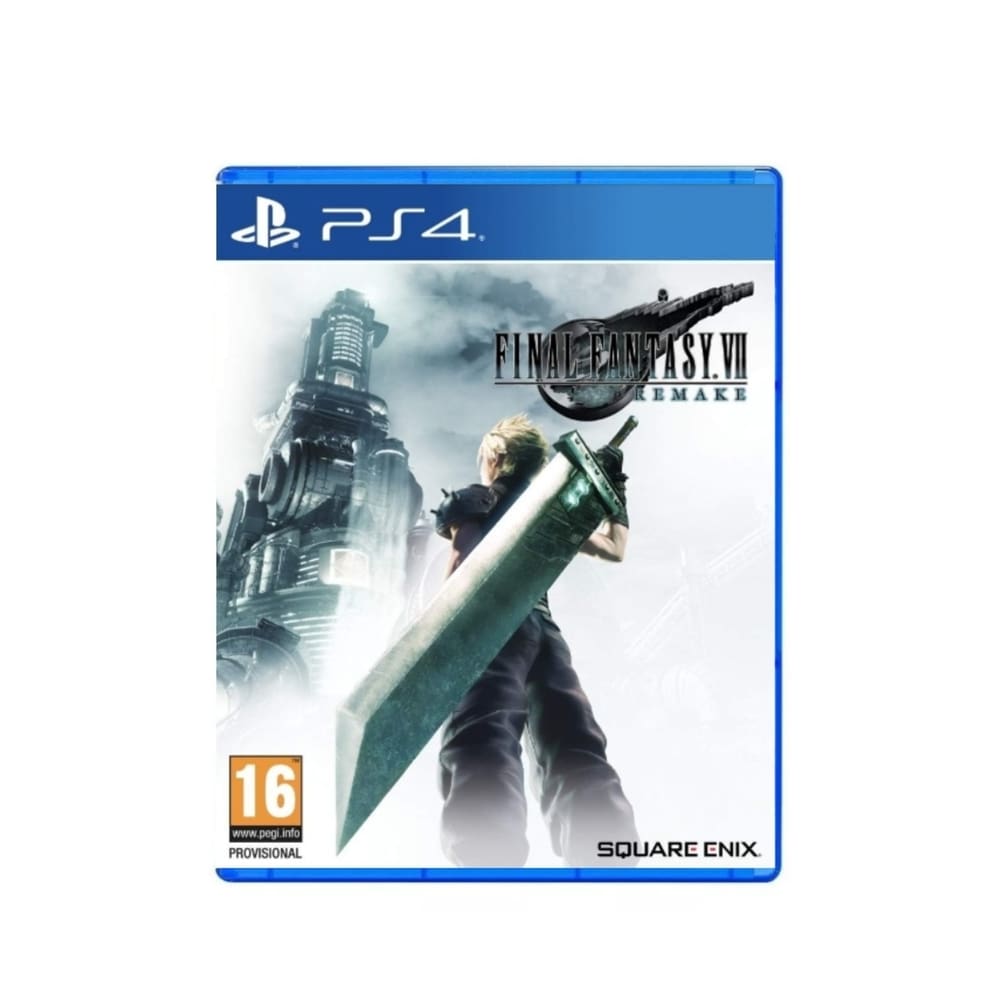 jogo final fantasy 7 remake ps4 lacrado europeu