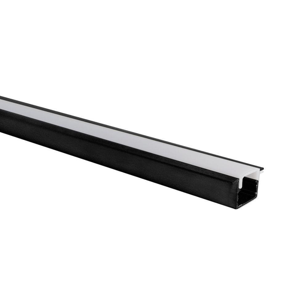Perfil De Embutir Para Fita Led Blumenau Line 25mm Com 1 Metro