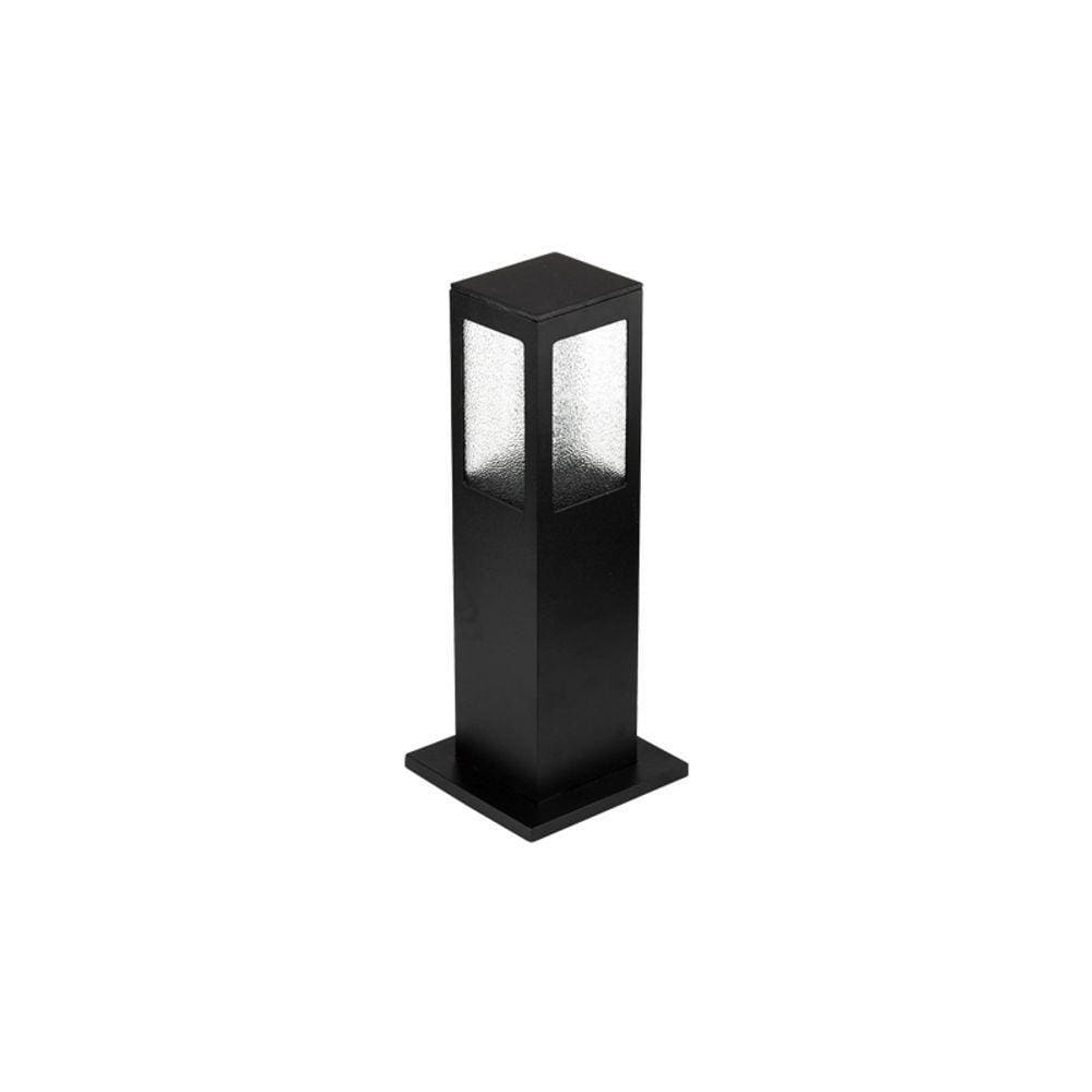 Poste Balizador Germany Garten 30cm E27 Bivolt Preto Fosco
