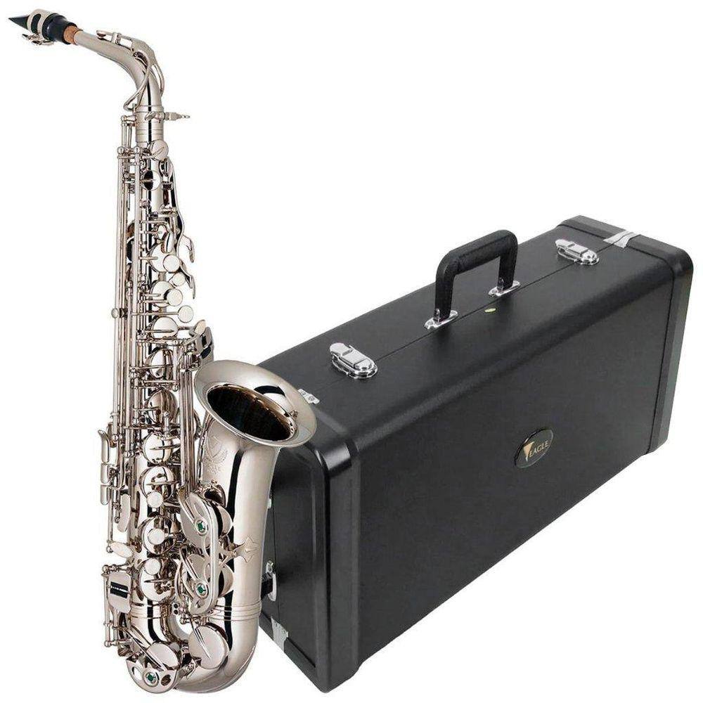 Sax Alto Eagle Sa500N Com Case
