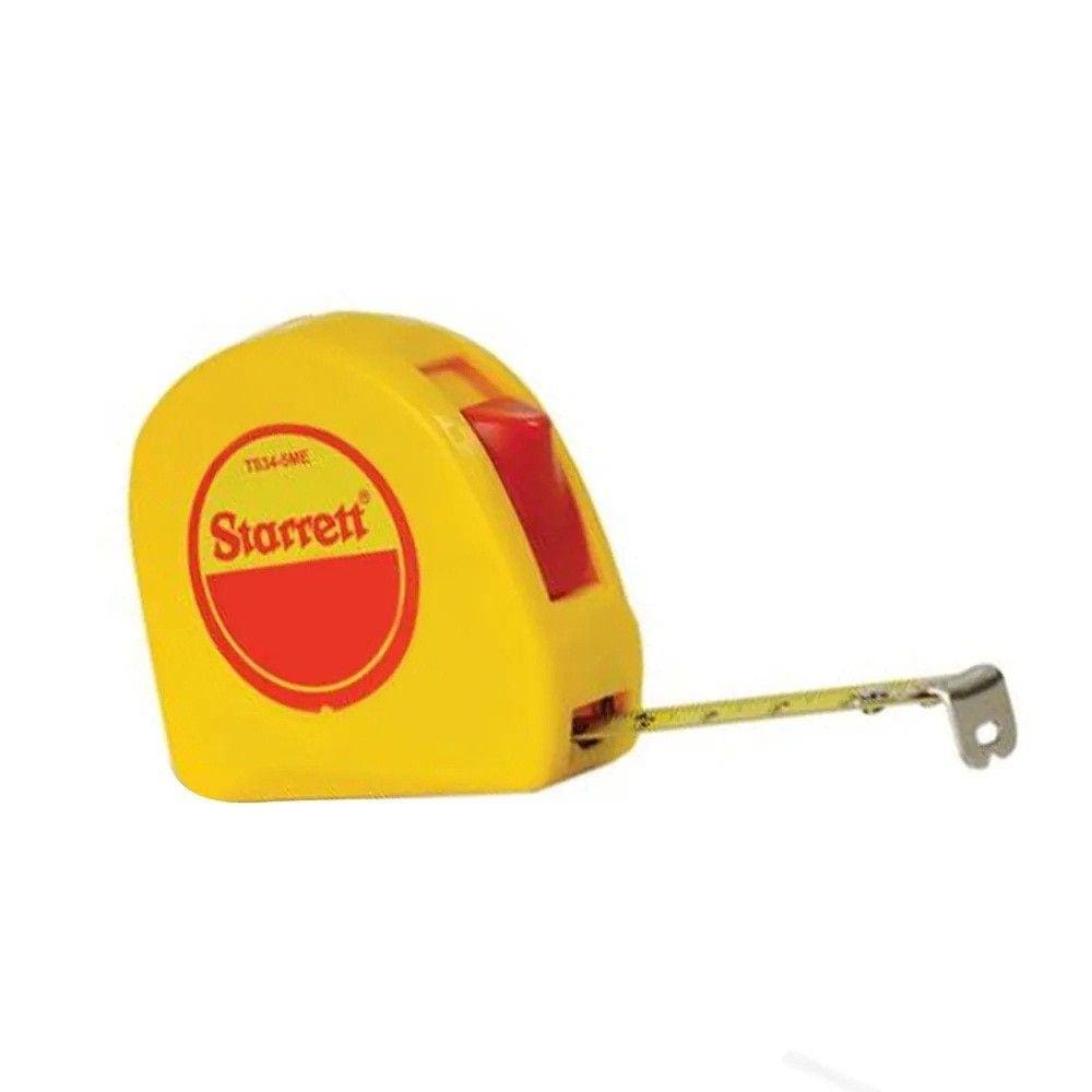 Trena 03Mtrsx10mm Aco Com Trava Mm/Pol Starrett Kts12-3Me-S