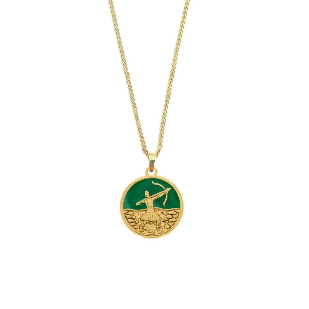 Colar Oxossi - Banhado em Ouro 18k