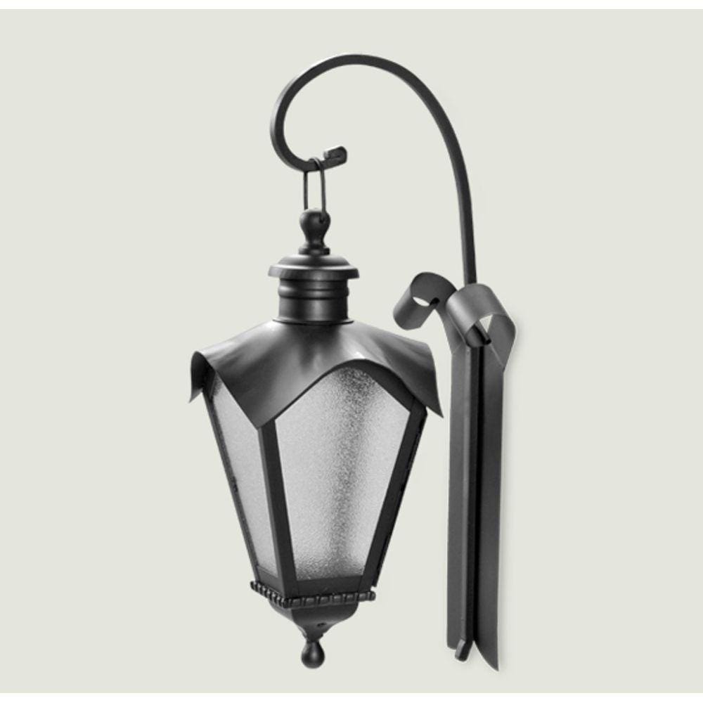 Arandela Colonial Sinha Preto 1E27 57cm 1511