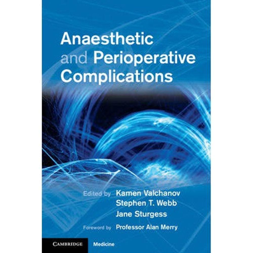 Anaesthetic And Perioperative Complications