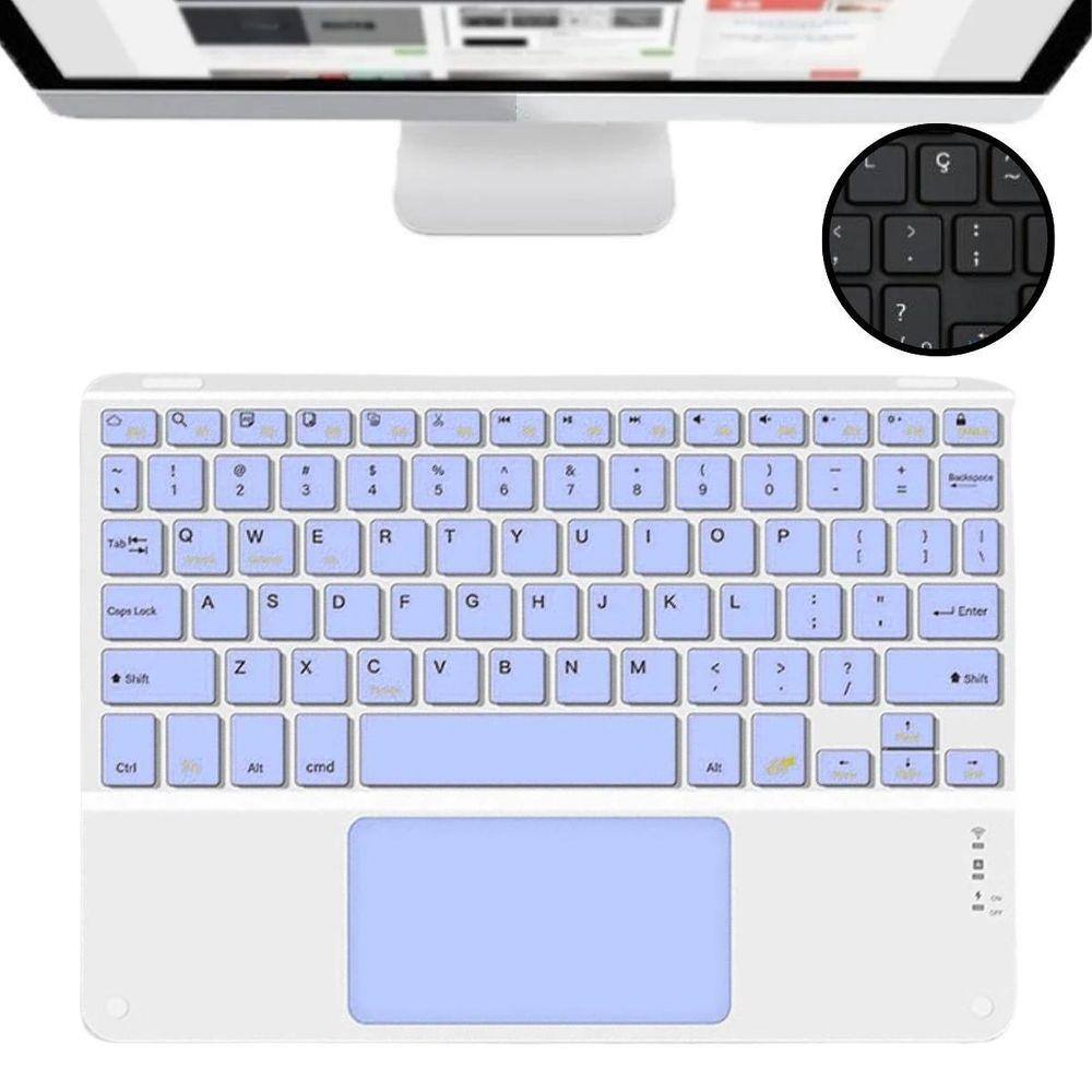 Mini Teclado + Mouse Para Tablet Amazon Fire Hd 8 2022 12º
