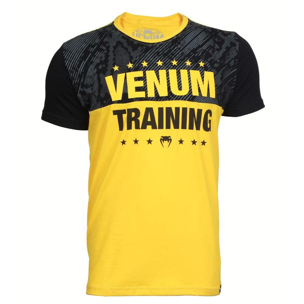 Camiseta Venum New Training - Amarelo