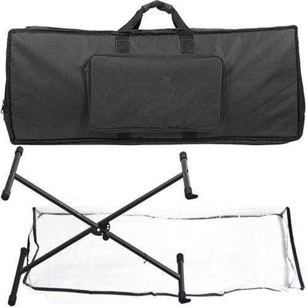 Acessórios Para Teclado Com Capa + Cobertura + Suporte