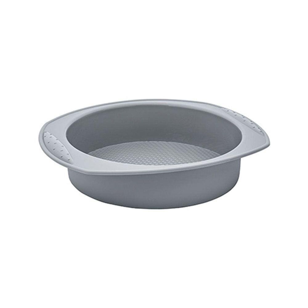 Assadeira Redonda De Silicone Cinza - Euro Home