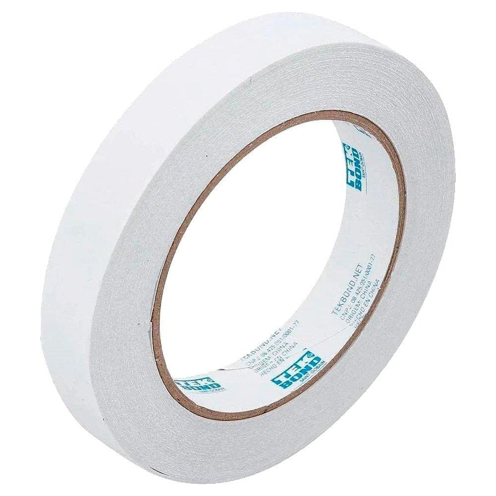 Fita Dupla Face Papel Tekbond 19mm x 30m