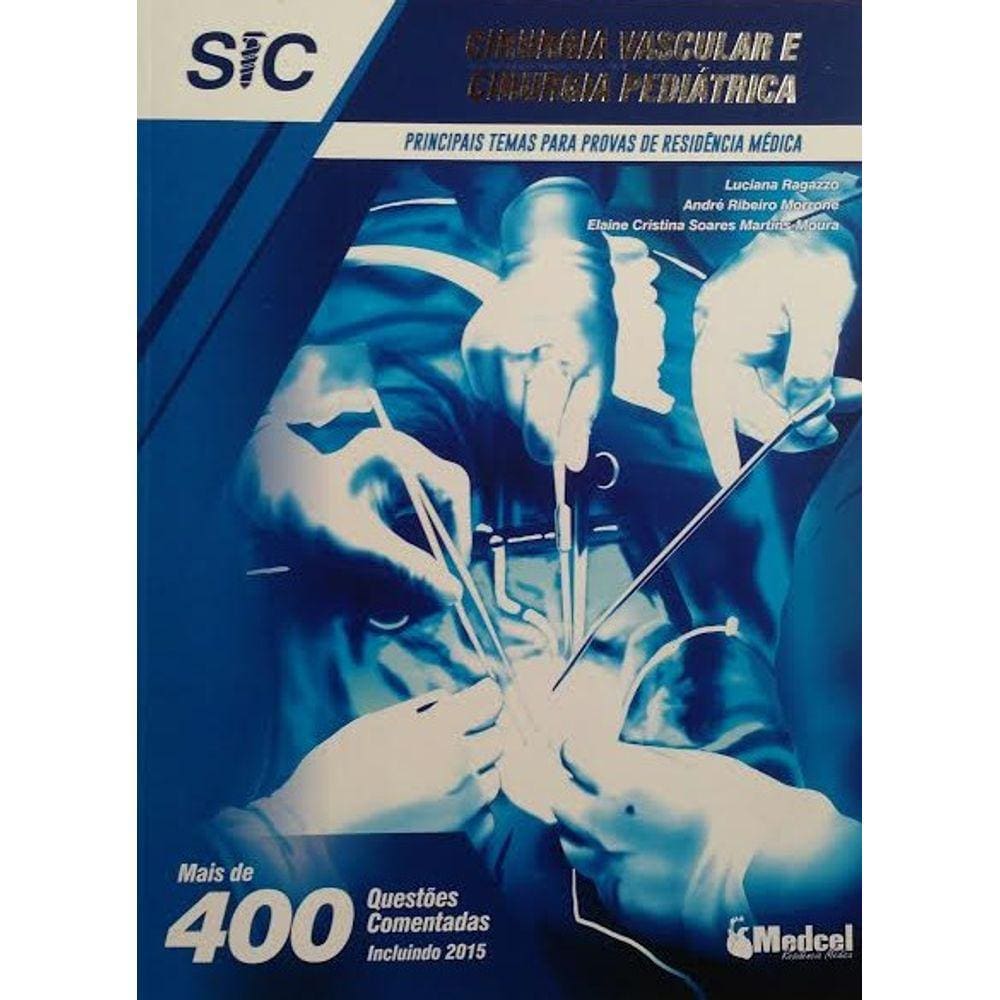 Sic Cirurgia Vascular E Cirurgia Pediatrica 1 Ed 2015