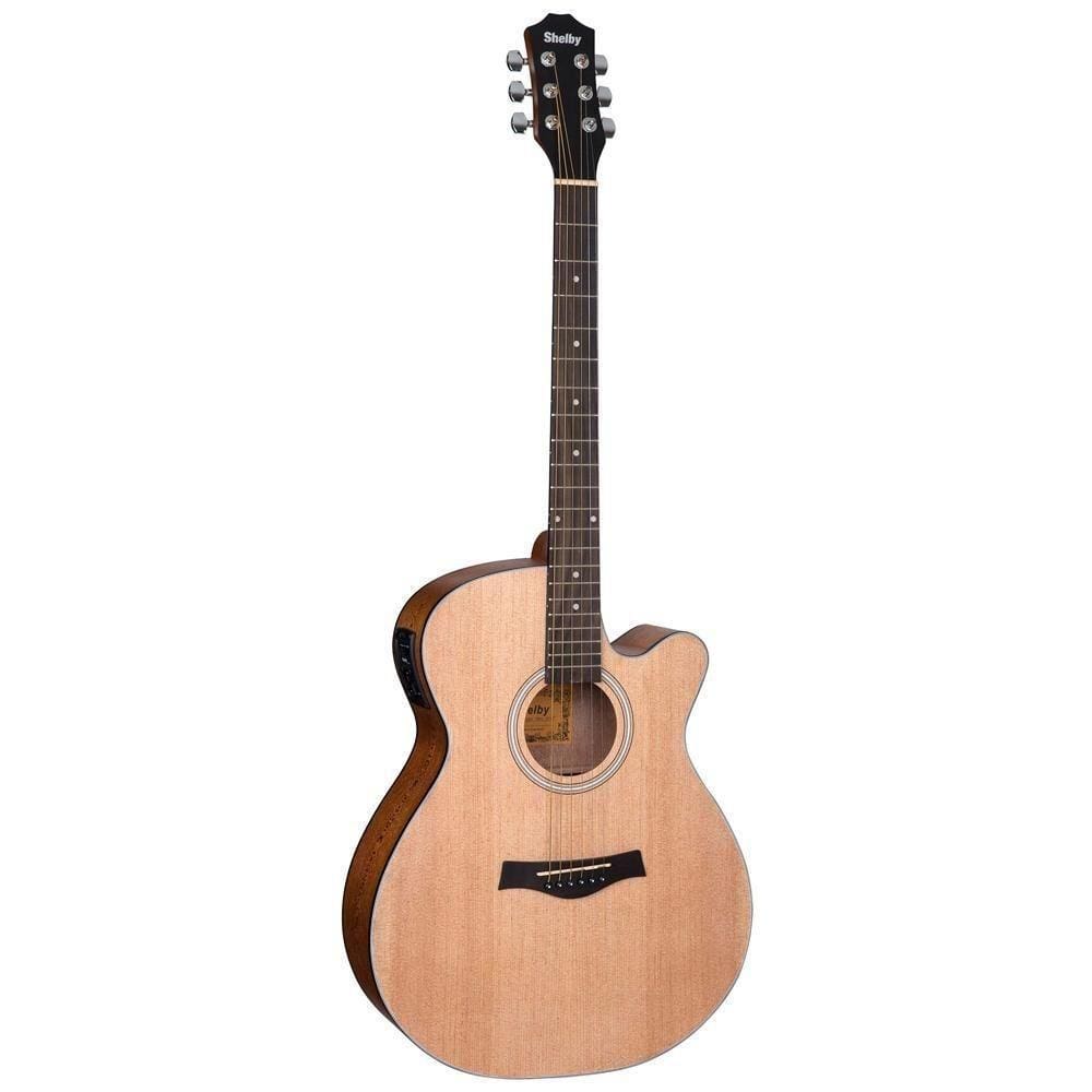 Violão Shelby Sga 194C Elétrico Natural Fosco