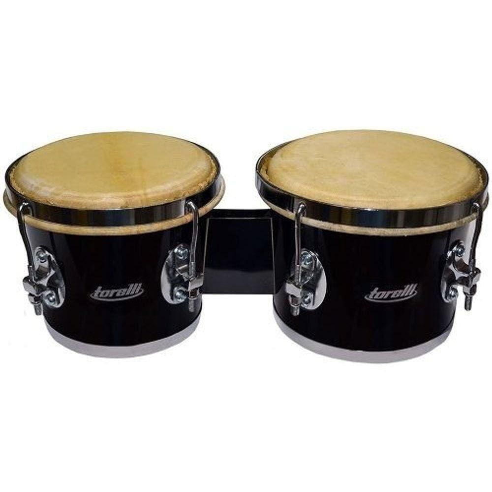 Bongo Preto 7X8 Torelli Tb011