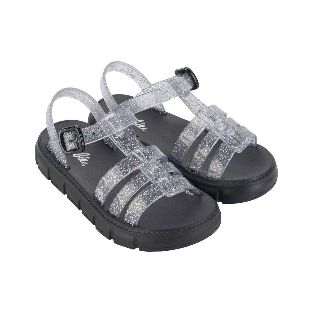 Sandalia Menina Infantil Barbie Land Grendene Gliter 22980