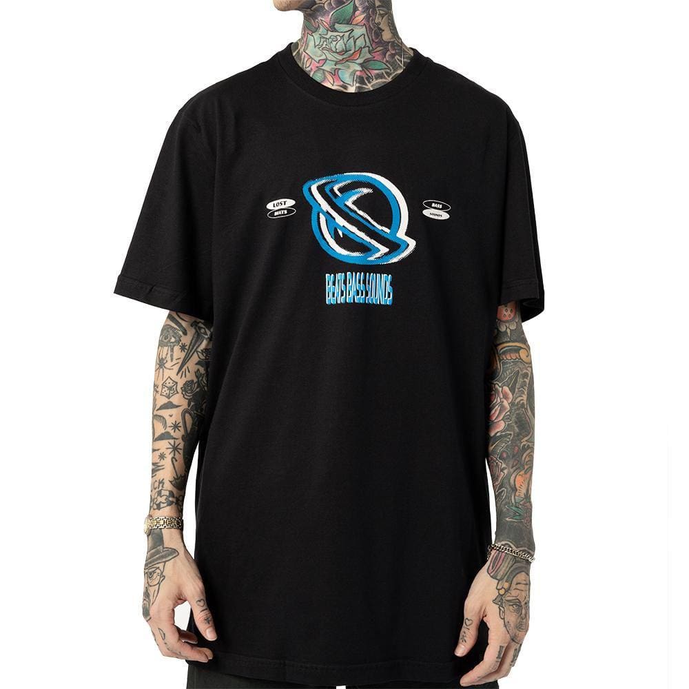 Camiseta Lost Beats Bass WT24 Masculina Preto