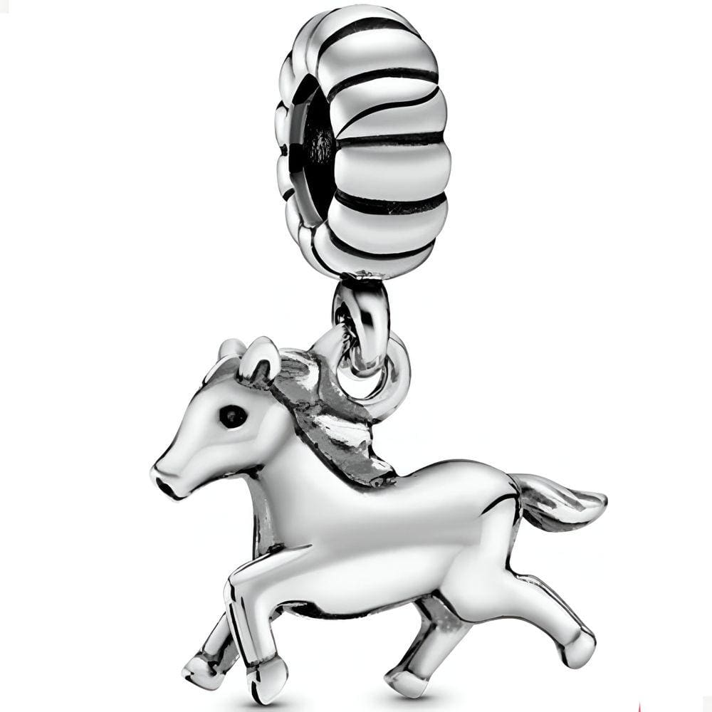 Berloque Charms Pingente Cavalo Prata 925