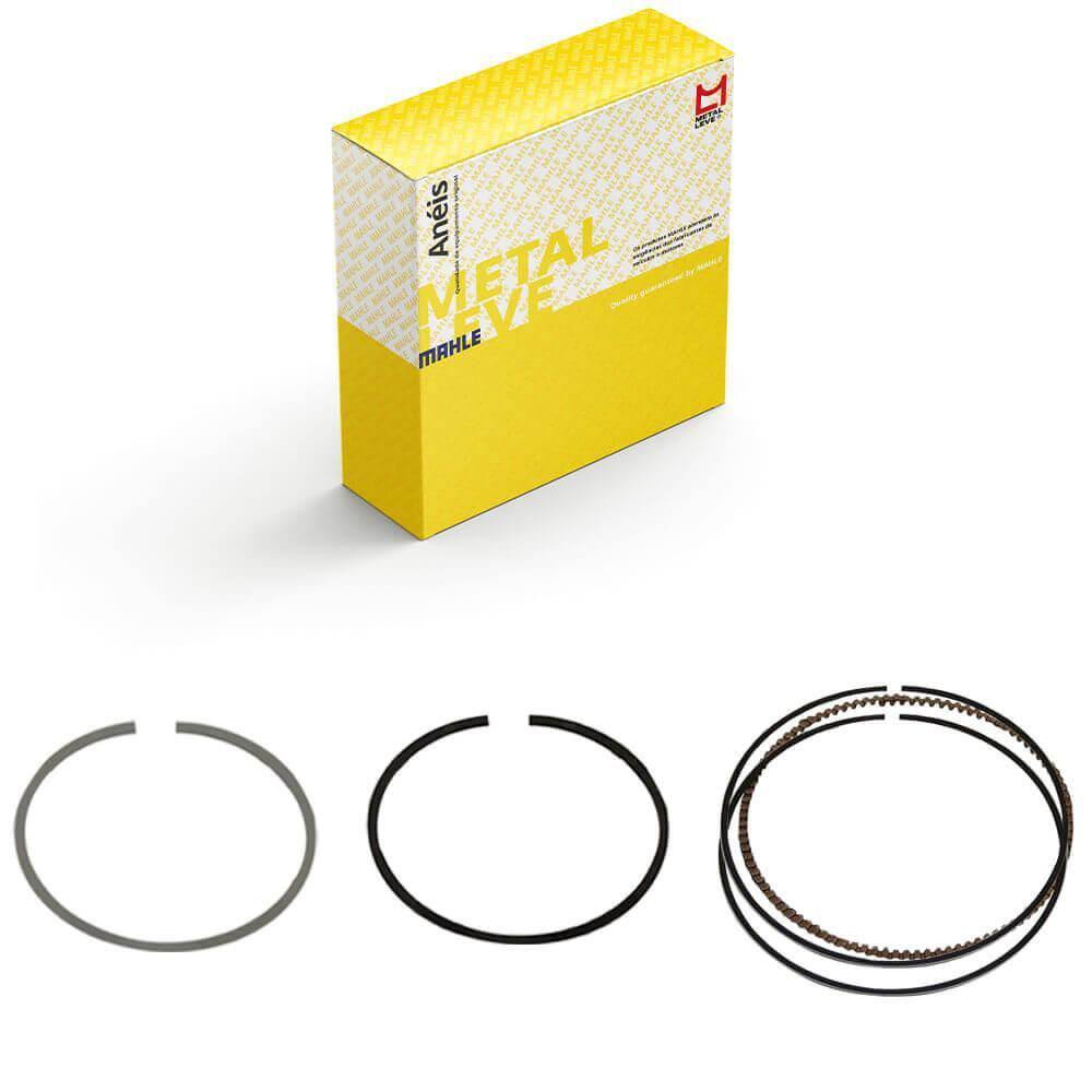 Jogo Anel Segmento STD Motor FPT NEF N34 N45 N67 Mahle