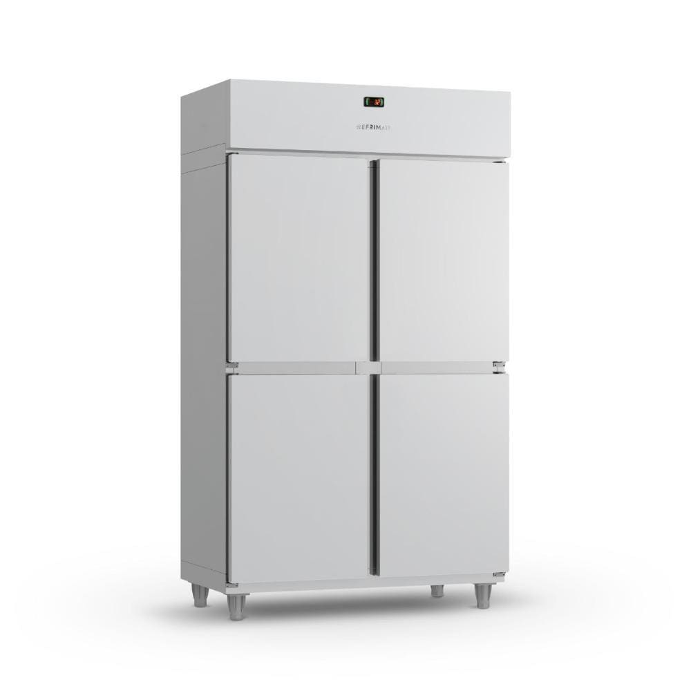 Geladeira Comercial 4 Portas Mcr4p Externo Inox 220V - Refrimate